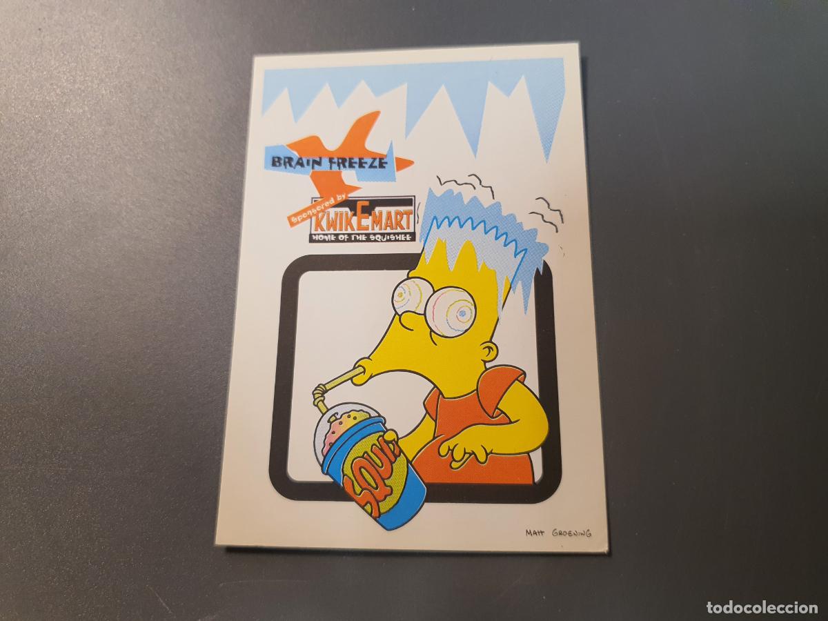 Colecionismo Cromos antigos: CROMO PANINI - THE SIMPSONS 1999 - N&ordm; 17 - TRASERA BUENA SIN PEGAR