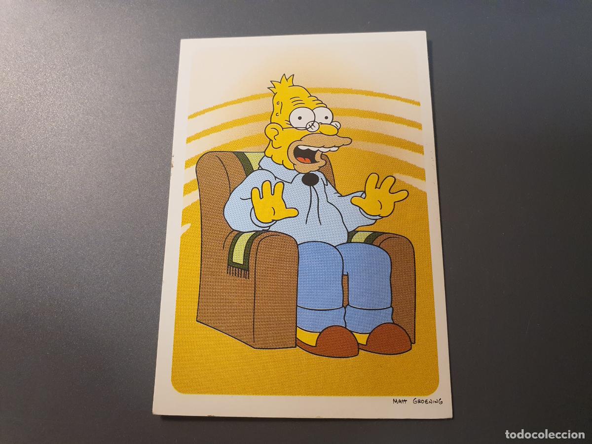 Colecionismo Cromos antigos: CROMO PANINI - THE SIMPSONS 1999 - N&ordm; 55 - TRASERA BUENA SIN PEGAR