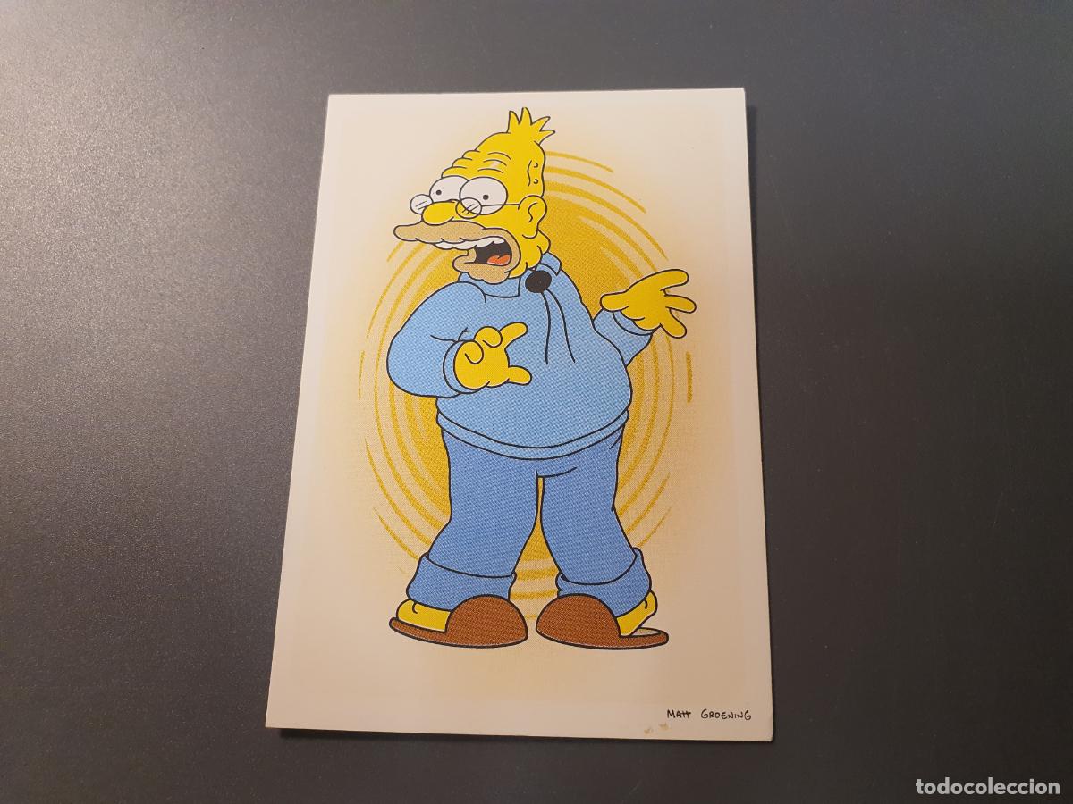 Colecionismo Cromos antigos: CROMO PANINI - THE SIMPSONS 1999 - N&ordm; 54 - TRASERA BUENA SIN PEGAR