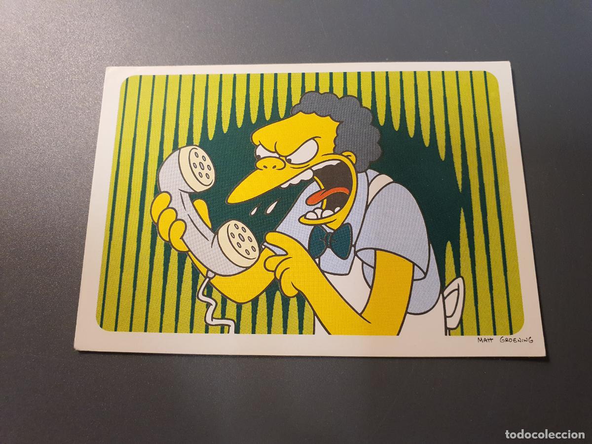 Colecionismo Cromos antigos: CROMO PANINI - THE SIMPSONS 1999 - N&ordm; 50 - TRASERA BUENA SIN PEGAR