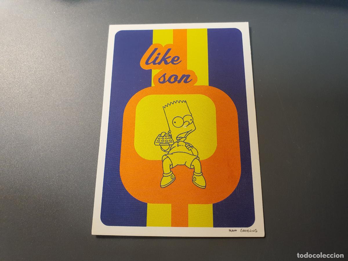 Colecionismo Cromos antigos: CROMO PANINI - THE SIMPSONS 1999 - N&ordm; 49 - TRASERA BUENA SIN PEGAR