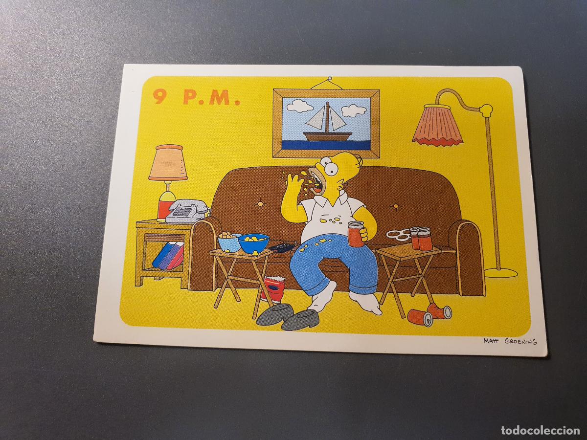 Collectable Antique Stickers: CROMO PANINI - THE SIMPSONS 1999 - N&ordm; 43 - TRASERA BUENA SIN PEGAR