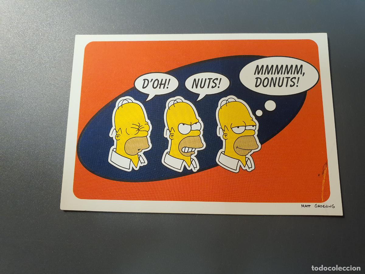 Collectable Antique Stickers: CROMO PANINI - THE SIMPSONS 1999 - N&ordm; 41 - TRASERA BUENA SIN PEGAR
