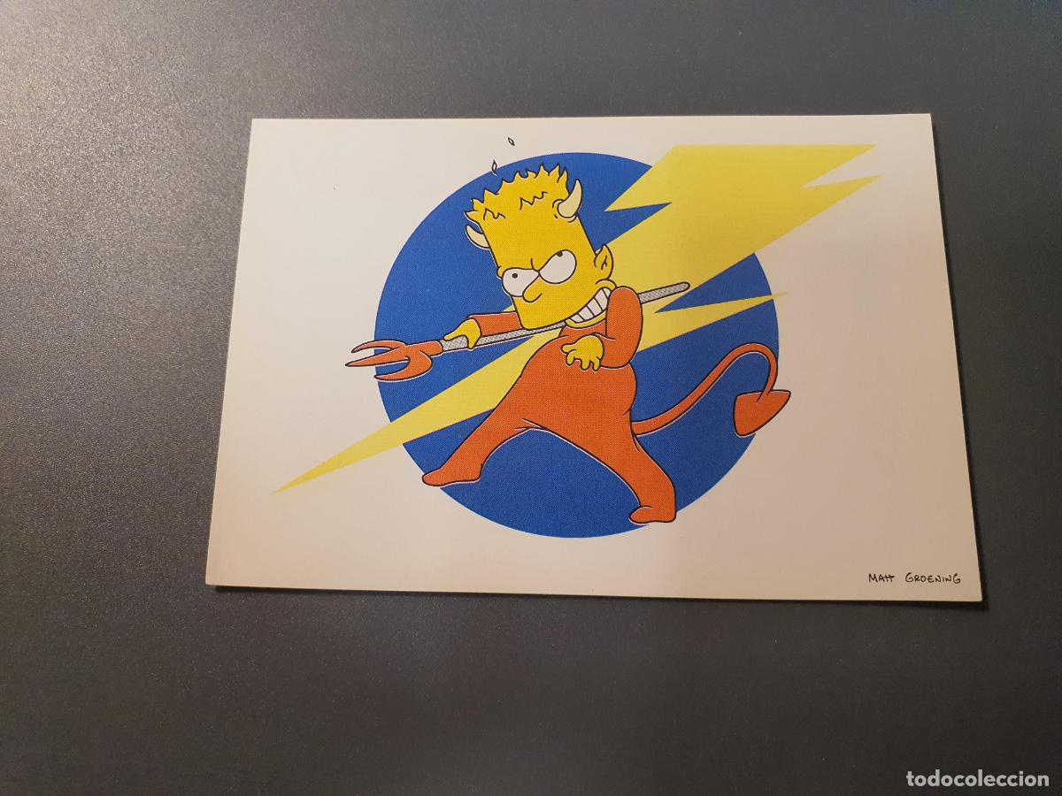 Coleccionismo Cromos antiguos: CROMO PANINI - THE SIMPSONS 1999 - N&ordm; 14 - TRASERA BUENA SIN PEGAR