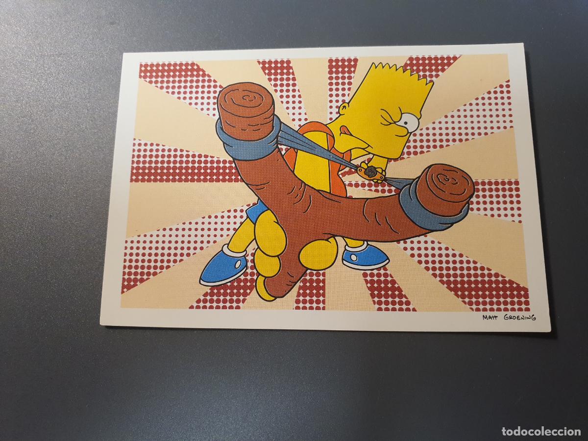 Coleccionismo Cromos antiguos: CROMO PANINI - THE SIMPSONS 1999 - N&ordm; 8 - TRASERA BUENA SIN PEGAR