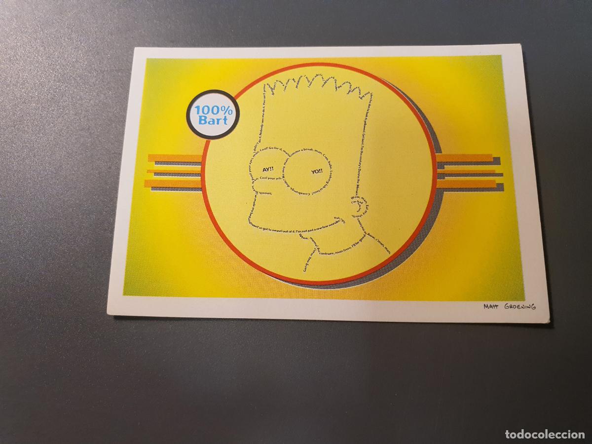 Coleccionismo Cromos antiguos: CROMO PANINI - THE SIMPSONS 1999 - N&ordm; 4 - TRASERA BUENA SIN PEGAR
