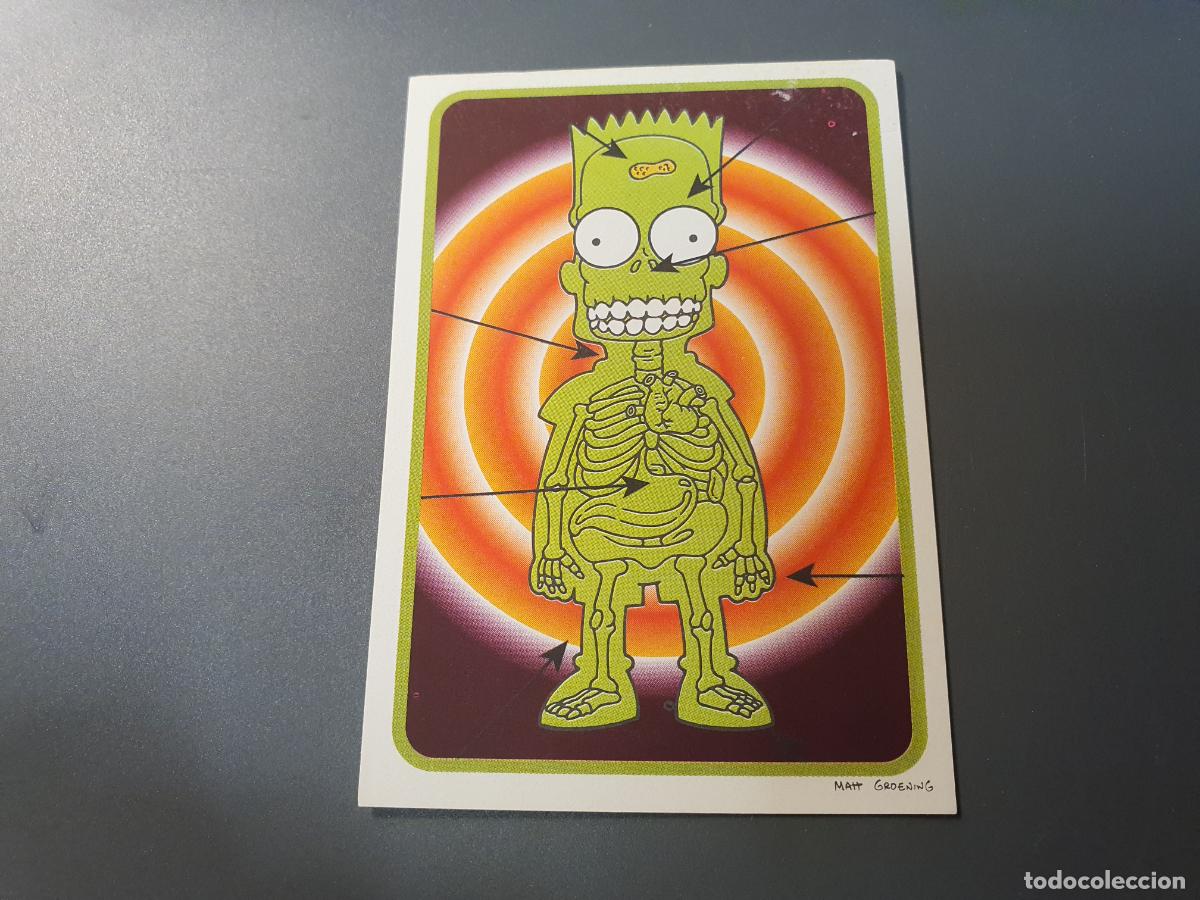 Coleccionismo Cromos antiguos: CROMO PANINI - THE SIMPSONS 1999 - N&ordm; 63 - TRASERA BUENA SIN PEGAR