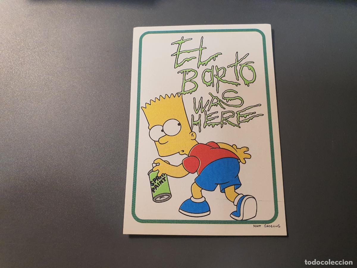 Coleccionismo Cromos antiguos: CROMO PANINI - THE SIMPSONS 1999 - N&ordm; 60 - TRASERA BUENA SIN PEGAR