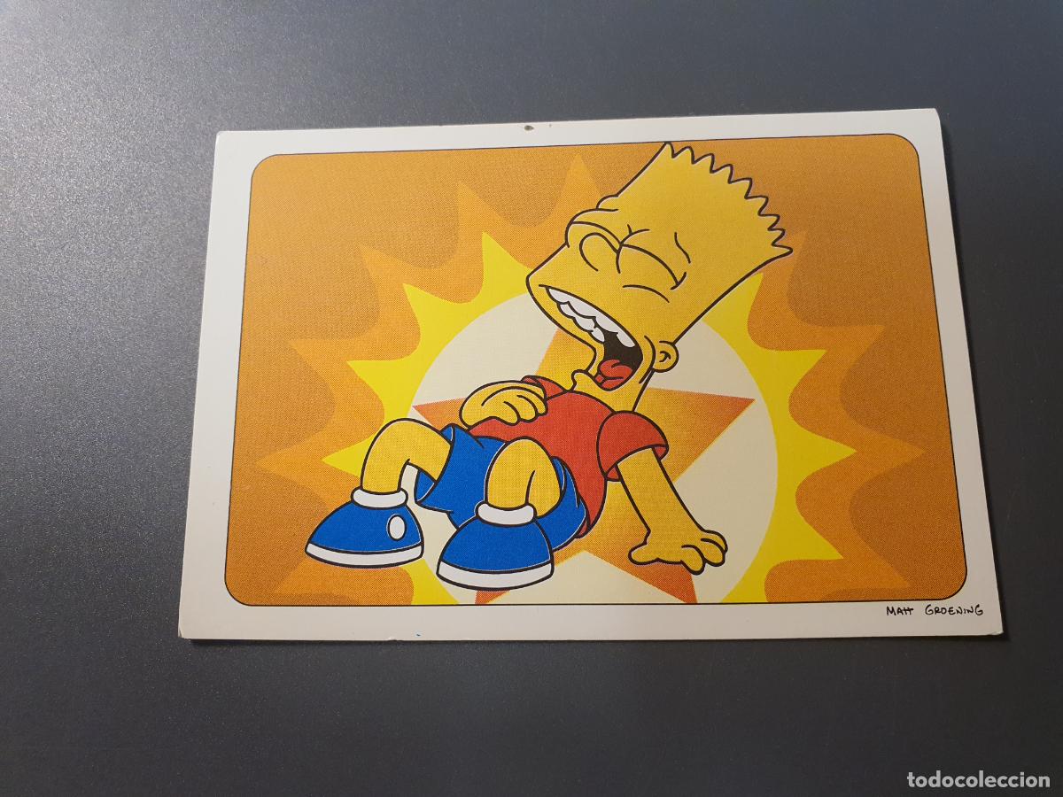 Coleccionismo Cromos antiguos: CROMO PANINI - THE SIMPSONS 1999 - N&ordm; 58 - TRASERA BUENA SIN PEGAR
