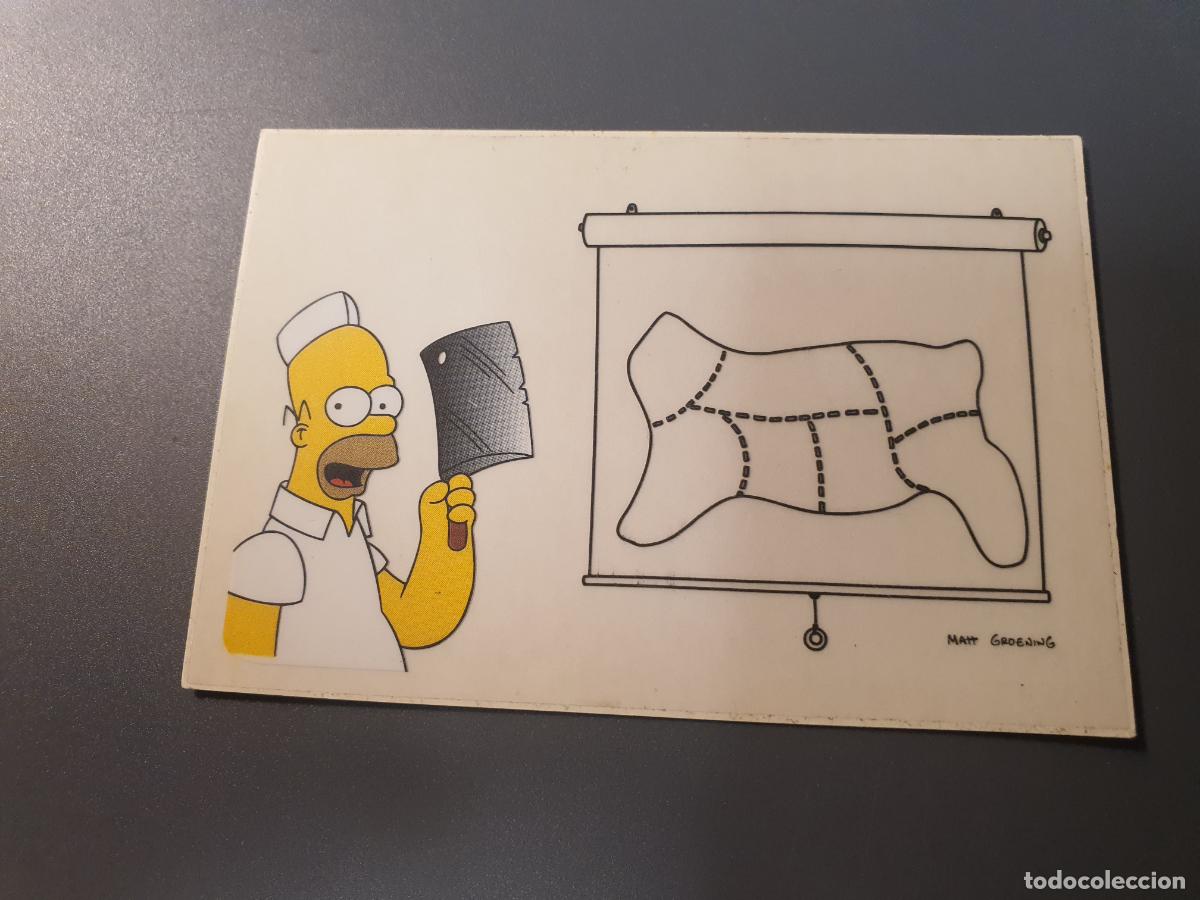 Coleccionismo Cromos antiguos: CROMO PANINI - THE SIMPSONS 1999 - N&ordm; 100 - TRASERA BUENA SIN PEGAR