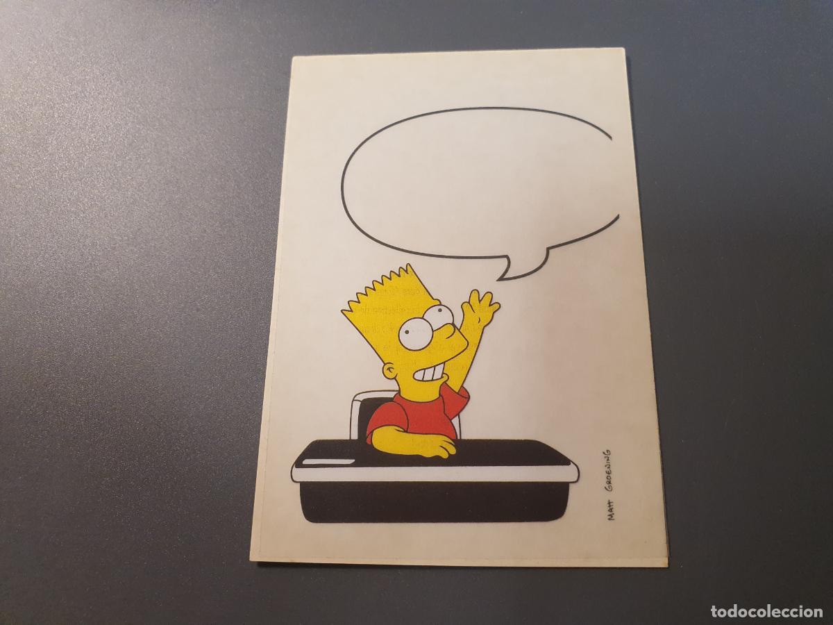 Coleccionismo Cromos antiguos: CROMO PANINI - THE SIMPSONS 1999 - N&ordm; 71 - TRASERA BUENA SIN PEGAR