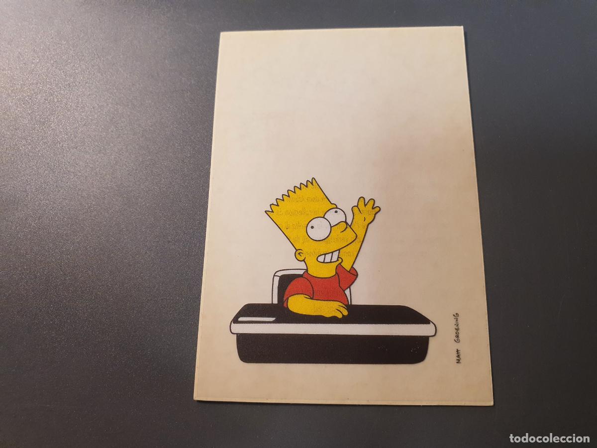 Coleccionismo Cromos antiguos: CROMO PANINI - THE SIMPSONS 1999 - N&ordm; 71 - TRASERA BUENA SIN PEGAR