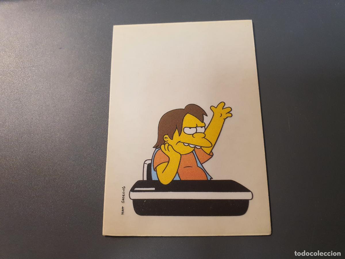 Coleccionismo Cromos antiguos: CROMO PANINI - THE SIMPSONS 1999 - N&ordm; 67 - TRASERA BUENA SIN PEGAR
