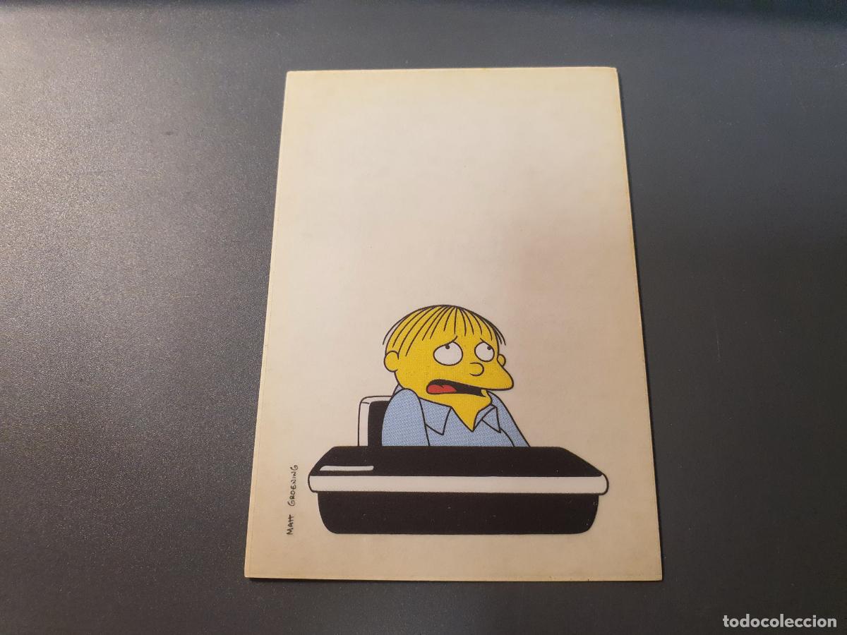 Coleccionismo Cromos antiguos: CROMO PANINI - THE SIMPSONS 1999 - N&ordm; 66 - TRASERA BUENA SIN PEGAR