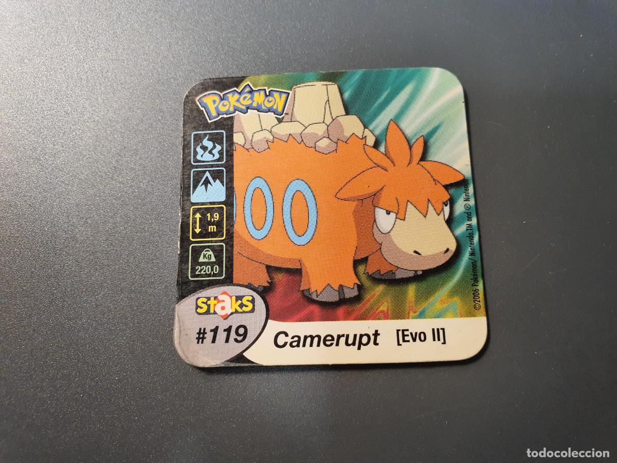 Coleccionismo Cromos antiguos: TAZO CROMO POKEMON -- 2006 -- POKEMON STAKS -- N&ordm; 119