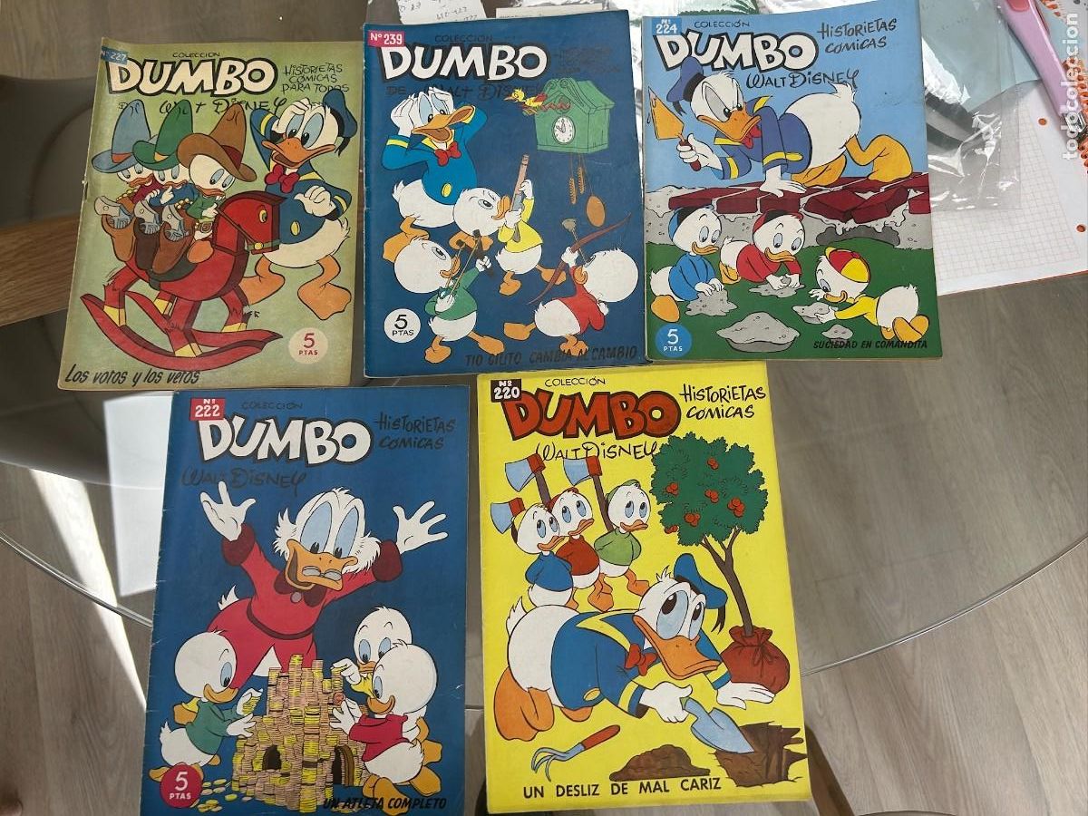 Coleccionismo Cromos antiguos: dumbo n&ordm; 220-222-224-227 y 239 se vendemn a 10 euros unidad
