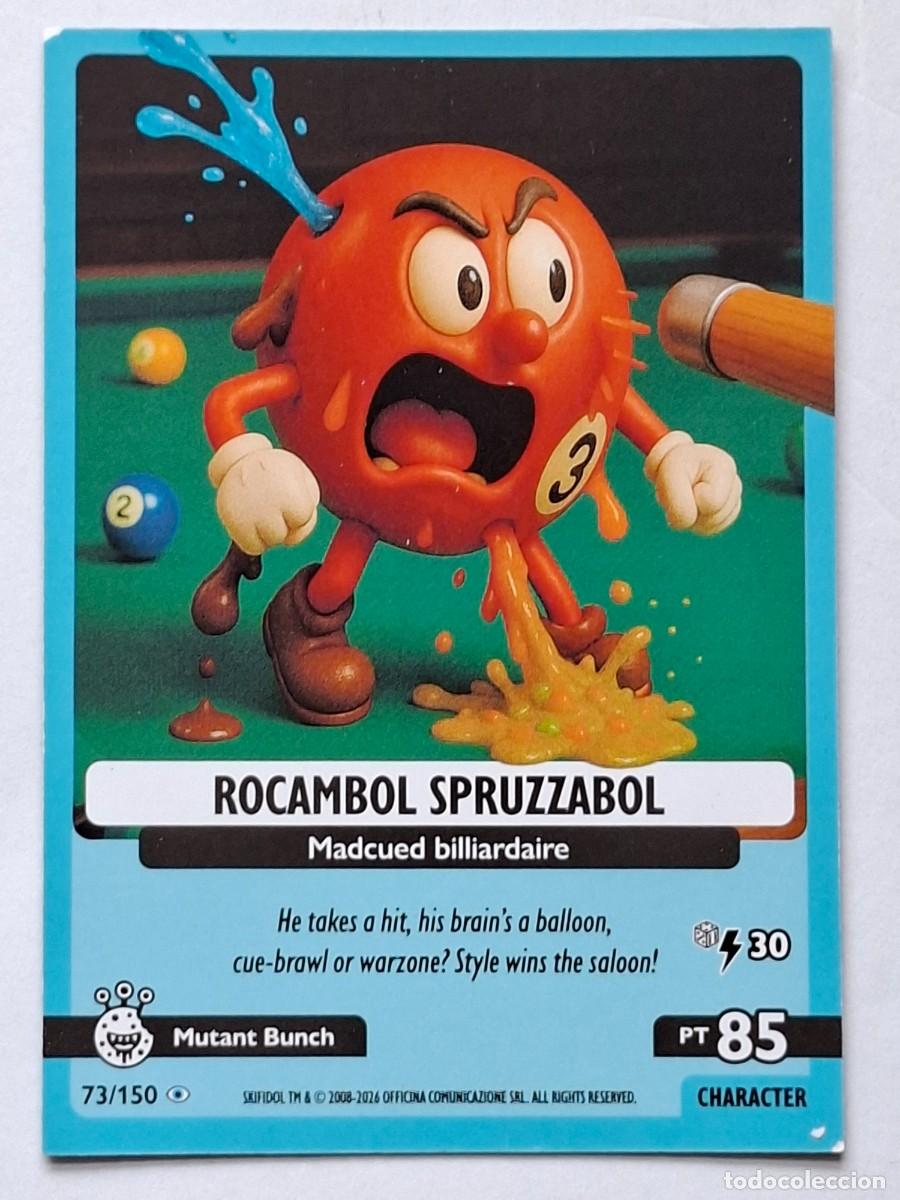 Coleccionismo Cromos antiguos: #73/150 ROCAMBOL SPRUZZABOL - Panini SKIFIDOL Italian BRAINROT &rdquo;Cosmic Hallucination&rdquo; 2026