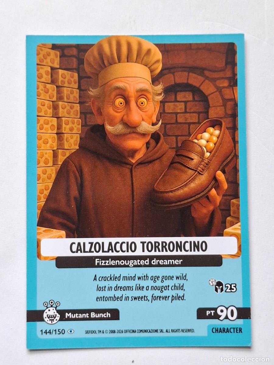 Coleccionismo Cromos antiguos: #144/150 CALZOLACCIO TORRONCINO - Panini SKIFIDOL Italian BRAINROT &rdquo;Cosmic Hallucination&rdquo; 2026