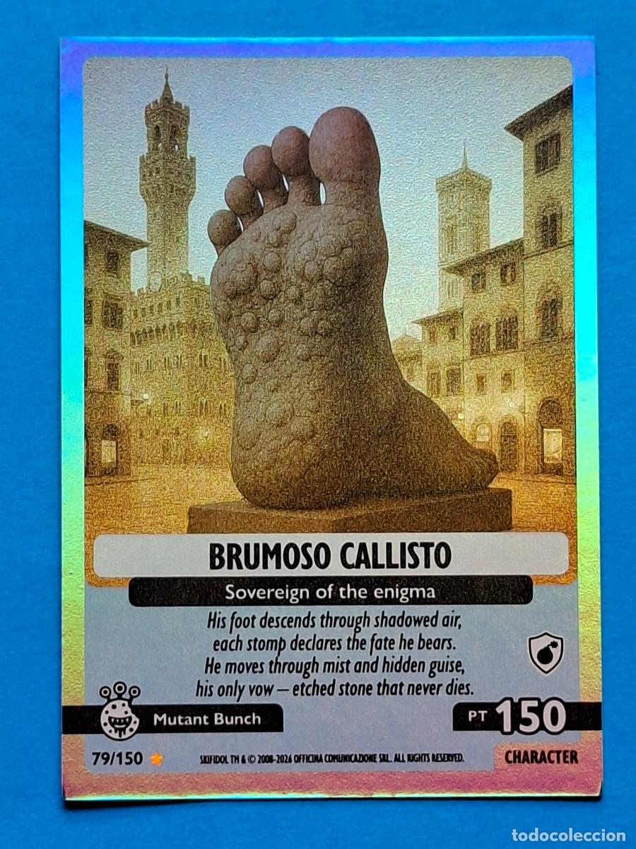 Coleccionismo Cromos antiguos: Foil #79/150 BRUMOSO CALLISTO - Panini SKIFIDOL Italian BRAINROT &rdquo;Cosmic Hallucination&rdquo; 2026