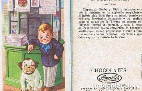 Colecionismo Cromos antigos: LOTE DE CROMOS. CROMOS SUELTOS; 0,60 &euro;. EL DETECTIVE BOBBY. CHOCOLATE CHOCOLATES AMATLLER.