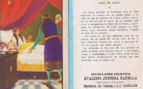Colecionismo Cromos antigos: LOTE DE CROMOS. CROMOS SUELTOS; 0,60 &euro;. PIEL DE ASNO. CHOCOLATE CHOCOLATES EVARISTO JUNCOSA PA&Ntilde;ELLA.