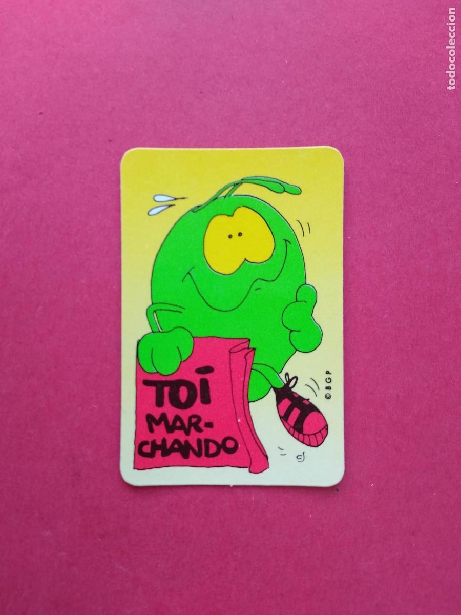 Coleccionismo Cromos antiguos: CROMO BOLLYCAO NUNCA PEGADO BOLLY TOIS , TOI MARCHANDO