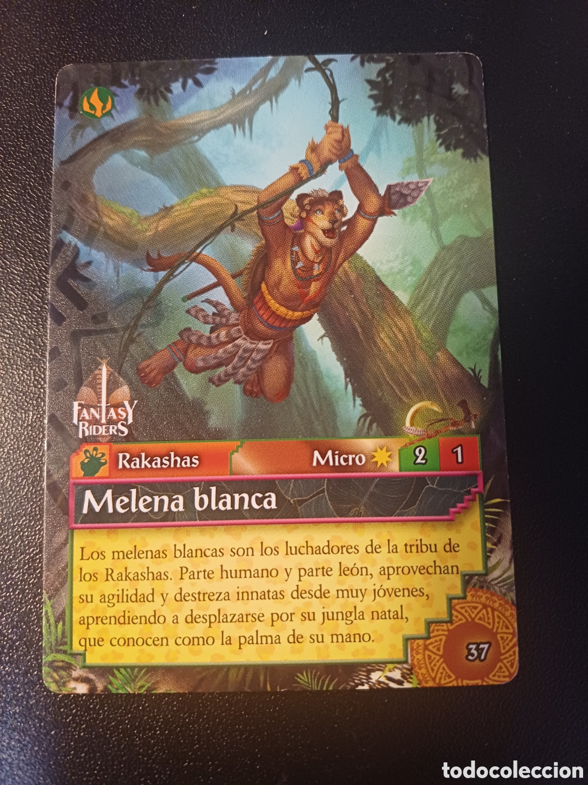 Sammeln alte Sammelbilder: #037 MELENA BLANCA MICRO FANTASY RIDERS EL RESURGIR DE LOS DRAGONES 2021