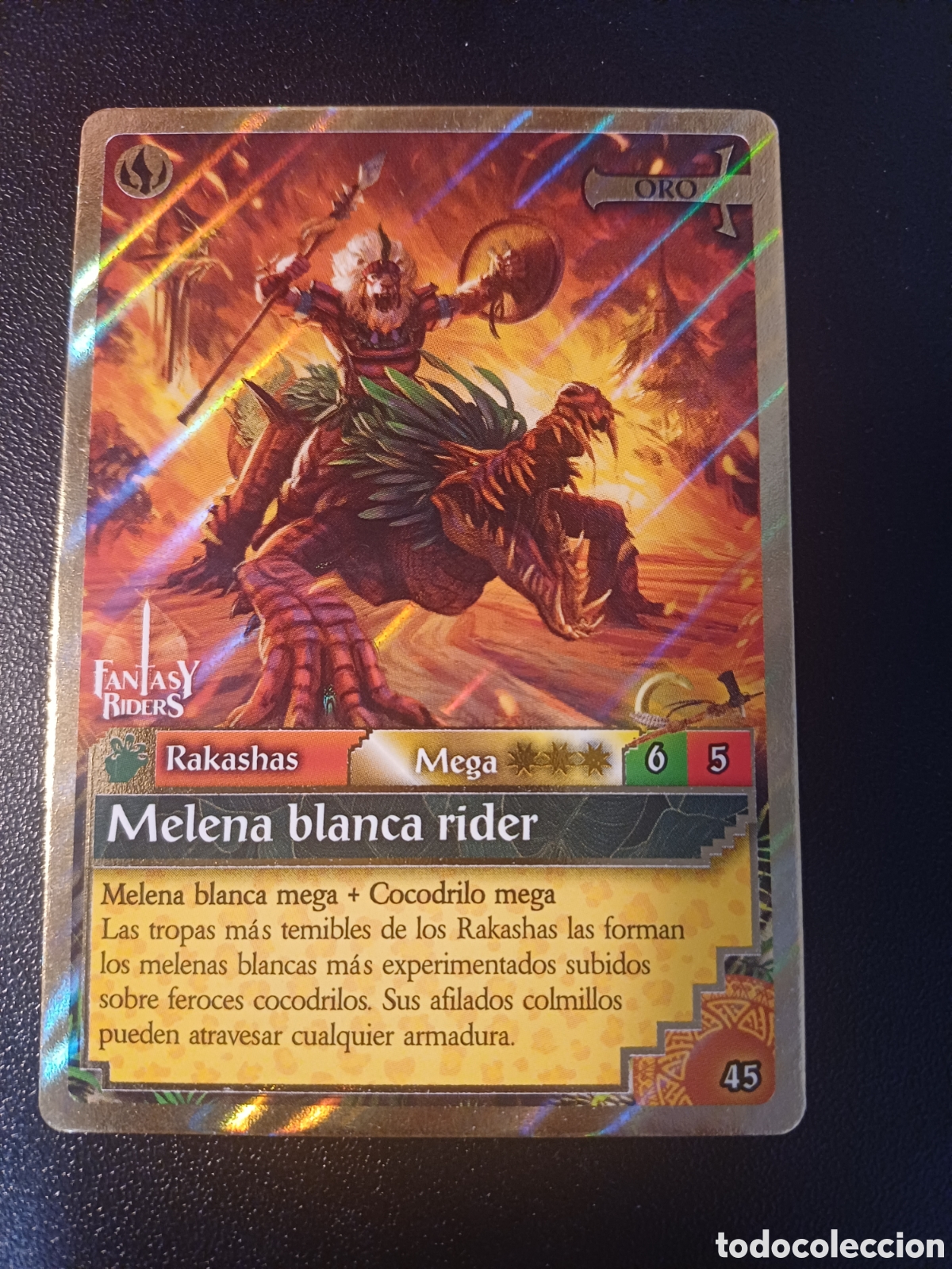 Collectable Antique Stickers: #045 MELENA BLANCA RIDER FANTASY RIDERS EL RESURGIR DE LOS DRAGONES 2021