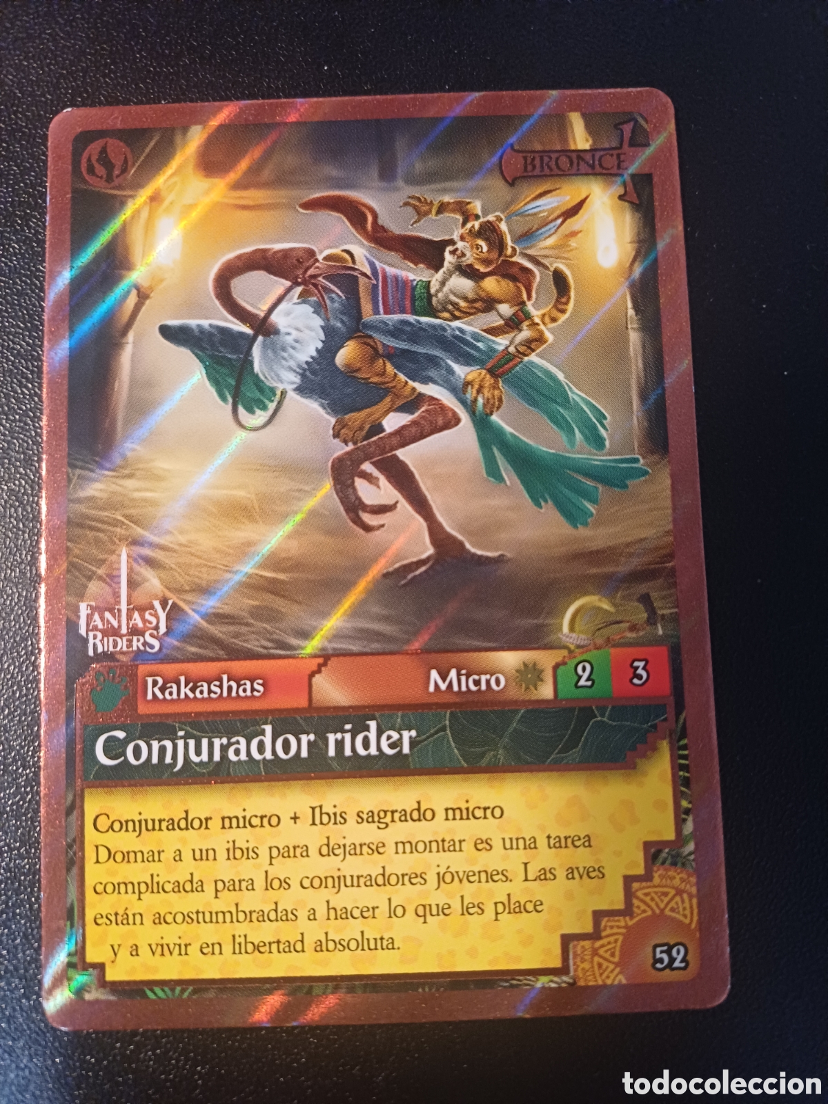 Collectable Antique Stickers: #052 CONJURADOR RIDER MICRO FANTASY RIDERS EL RESURGIR DE LOS DRAGONES 2021
