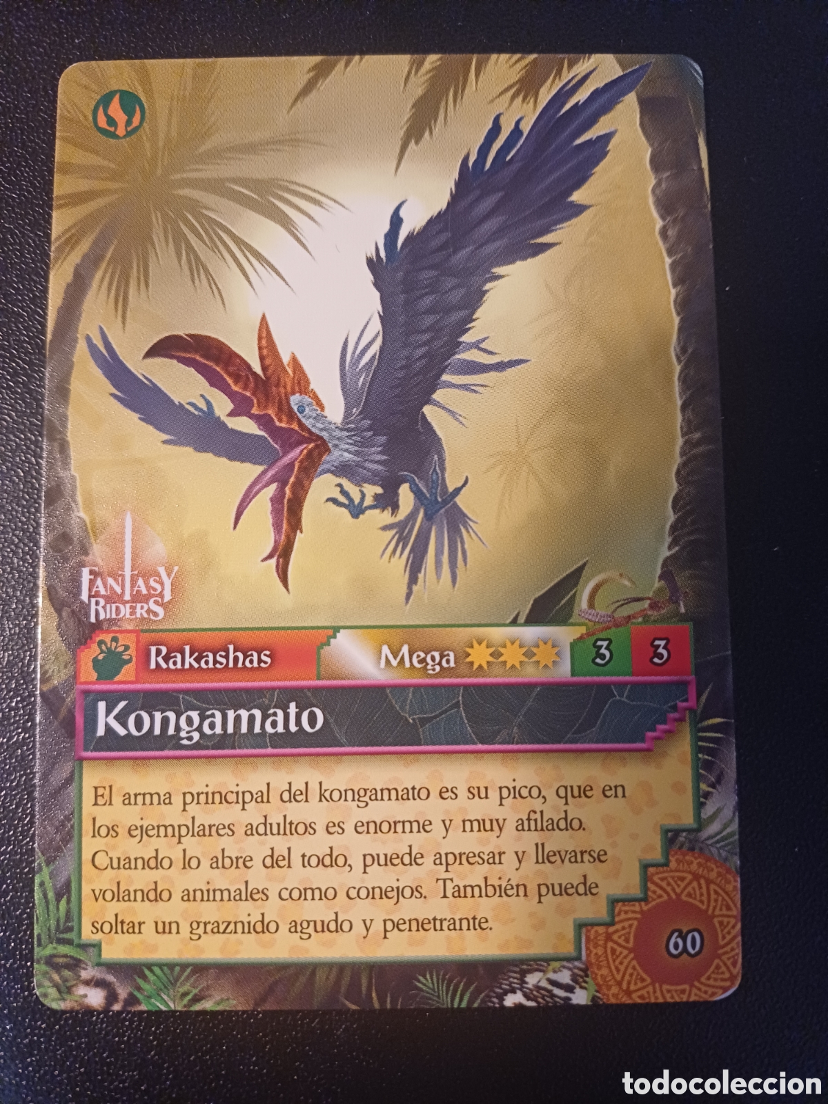 Collectable Antique Stickers: #060 KONGAMATO MEGA FANTASY RIDERS EL RESURGIR DE LOS DRAGONES 2021