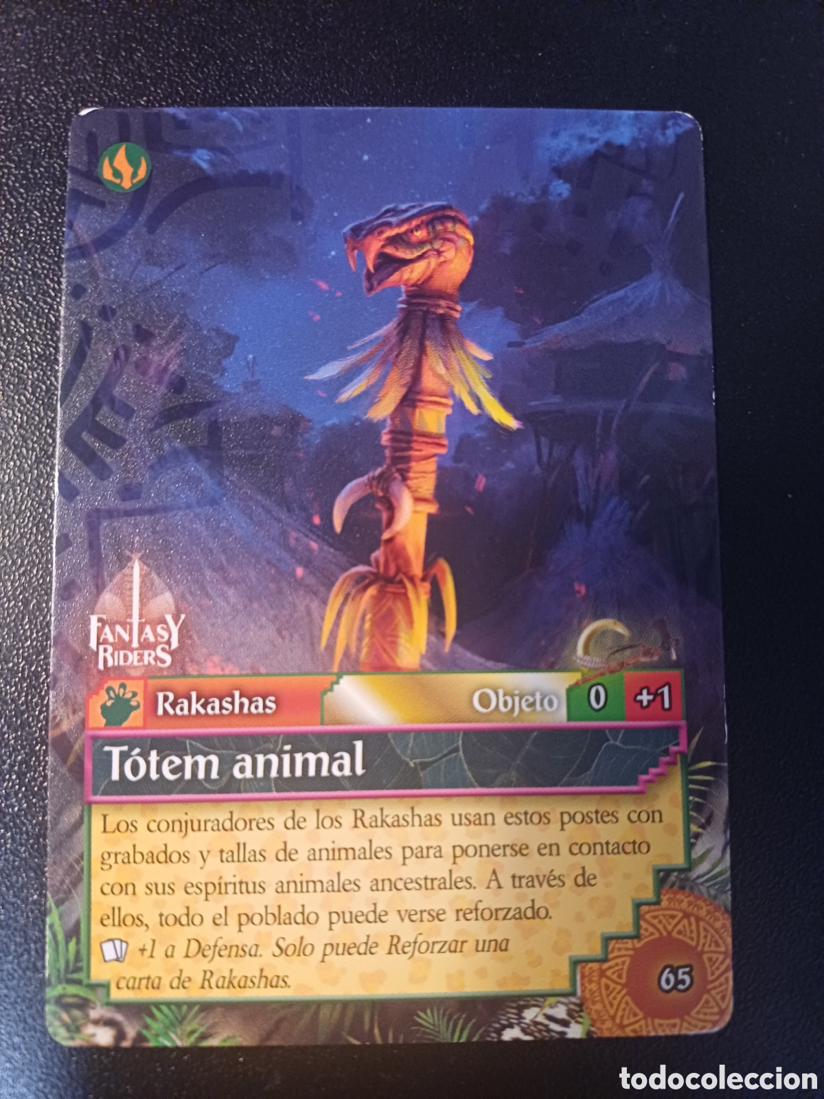 Coleccionismo Cromos antiguos: #065 TOTEM ANIMAL FANTASY RIDERS EL RESURGIR DE LOS DRAGONES 2021