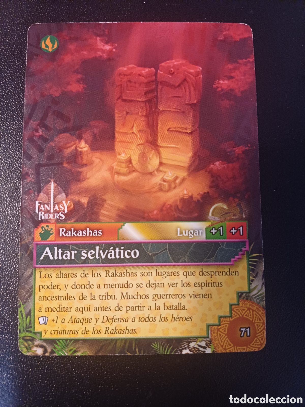 Coleccionismo Cromos antiguos: #071 ALTAR SELVATICO FANTASY RIDERS EL RESURGIR DE LOS DRAGONES 2021