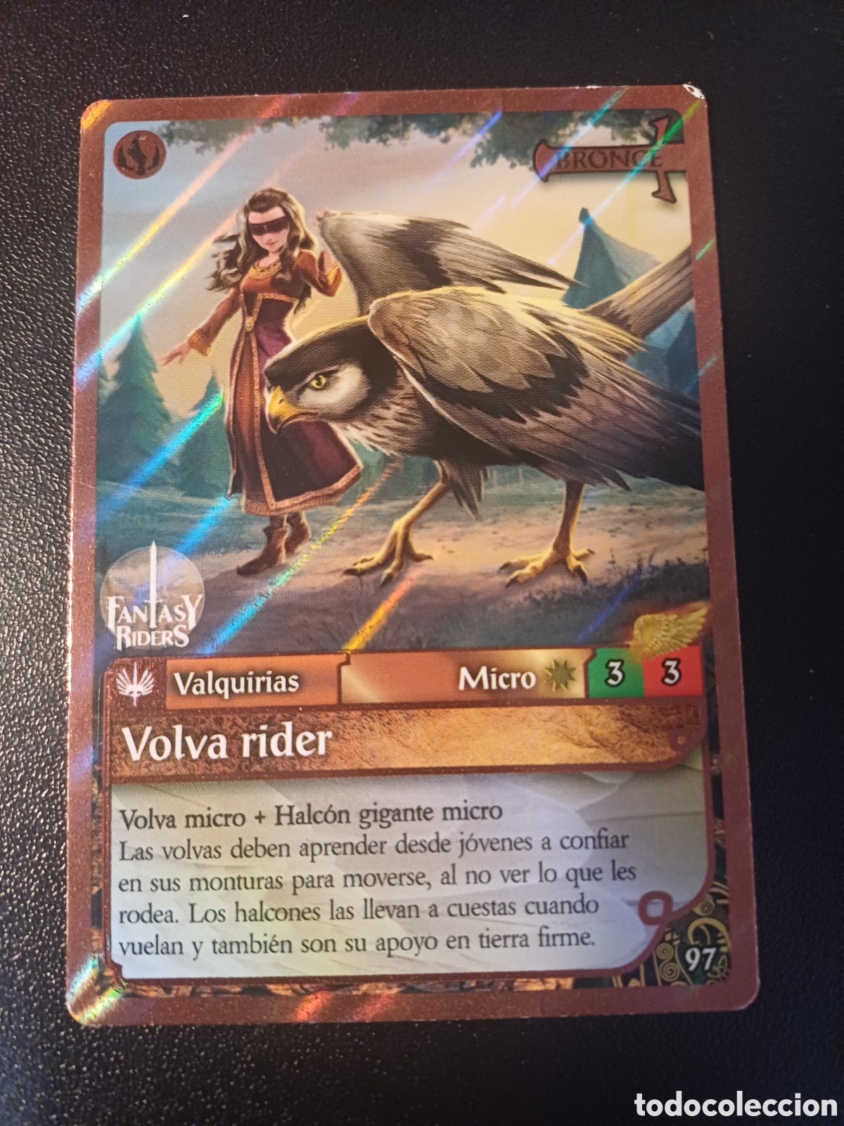 Coleccionismo Cromos antiguos: #097 VOLVA RIDER MICRO FANTASY RIDERS EL RESURGIR DE LOS DRAGONES 2021