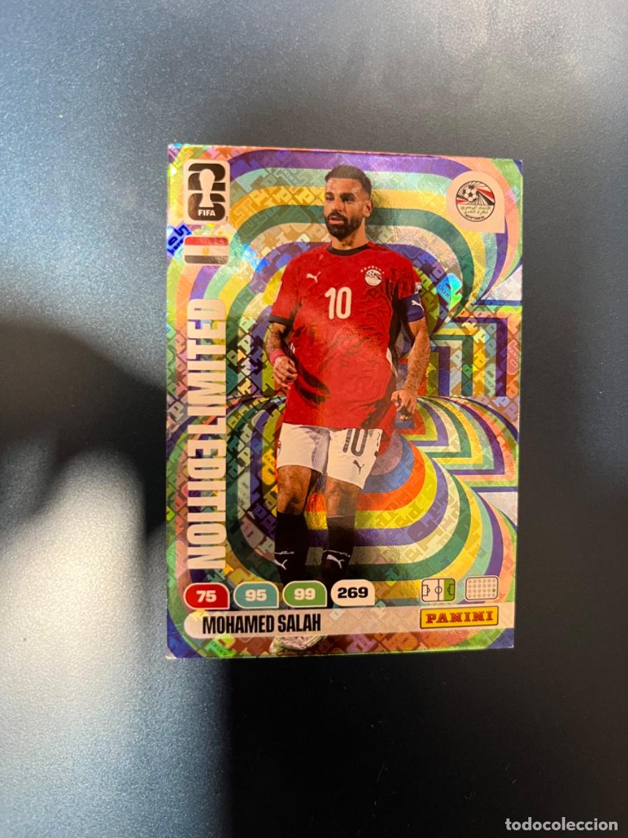Coleccionismo Cromos antiguos: Mohamed salas egipto limited edition holograma adrenalyn world cup mundial 2026