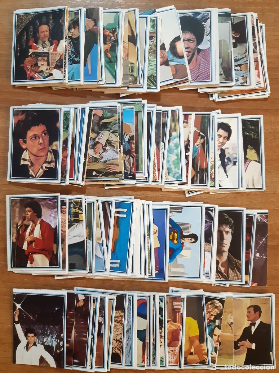Coleccionismo Cromos antiguos: LOTE 179 CROMOS DIFERENTES TELESTARS ED. ESTE 1978. NUNCA PEGADOS, SIN PEGAR