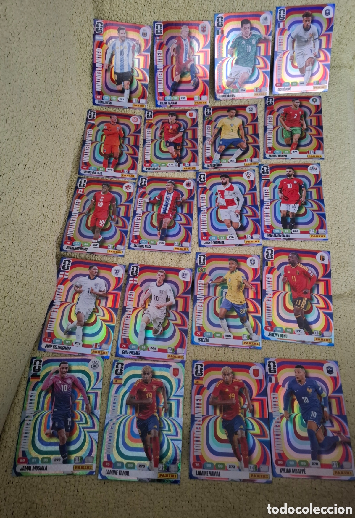 Coleccionismo Cromos antiguos: Lote 21 cartas + album XXL adrenalyn mundial 2026 world cup