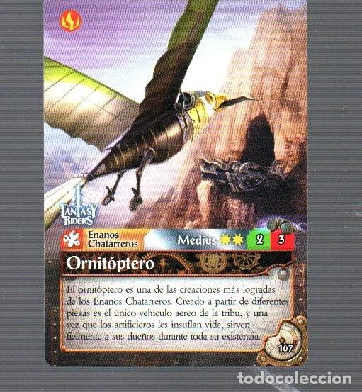 Coleccionismo Cromos antiguos: CROMO DE PANINI DE FANTASY BIDERS N&ordm; 167 ORNIT&Oacute;PTERO DEL A&Ntilde;O 2018