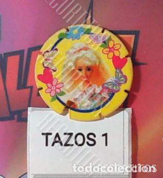 Coleccionismo Cromos antiguos: TAZO BARBIE MATTEL MATUTANO N 1