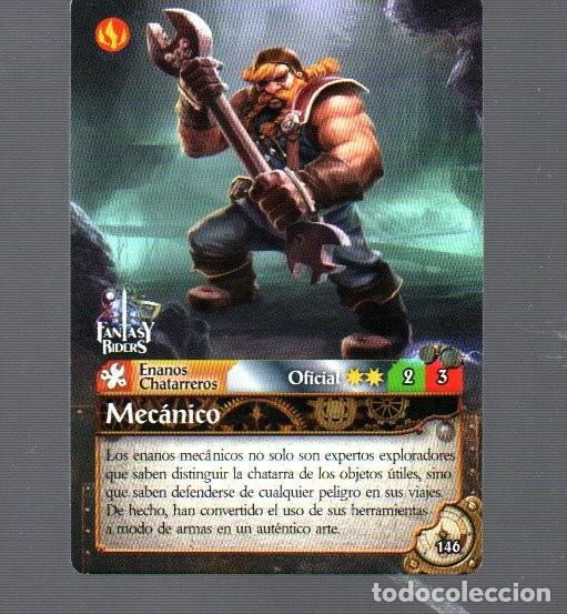 Coleccionismo Cromos antiguos: CROMO DE PANINI DE FANTASY BIDERS N&ordm; 146 MEC&Aacute;NICO DEL A&Ntilde;O 2018