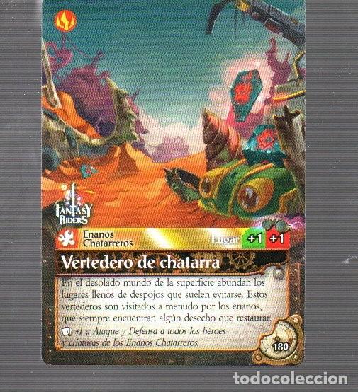 Coleccionismo Cromos antiguos: CROMO DE PANINI DE FANTASY BIDERS N&ordm; 180 VERTEDERO DE CHATARRA DEL A&Ntilde;O 2018