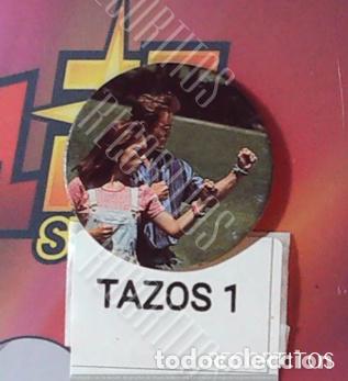 Coleccionismo Cromos antiguos: TAZO DONUTS 1995 CARTON - POWER RANGERS - N&ordm; 5
