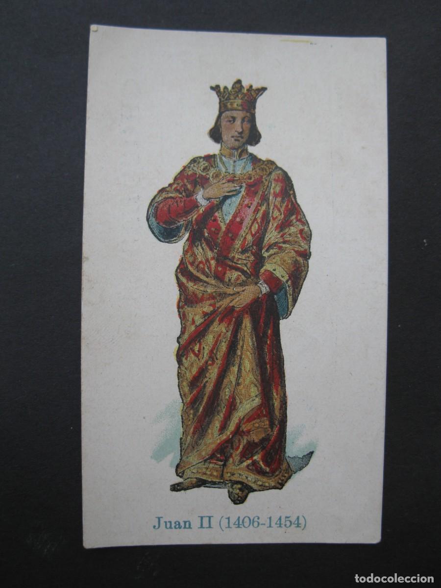 Coleccionismo Cromos antiguos: JUAN II (1406-1454) - CROMO - CHOCOLATES MASGRAU - VICH - VIC.