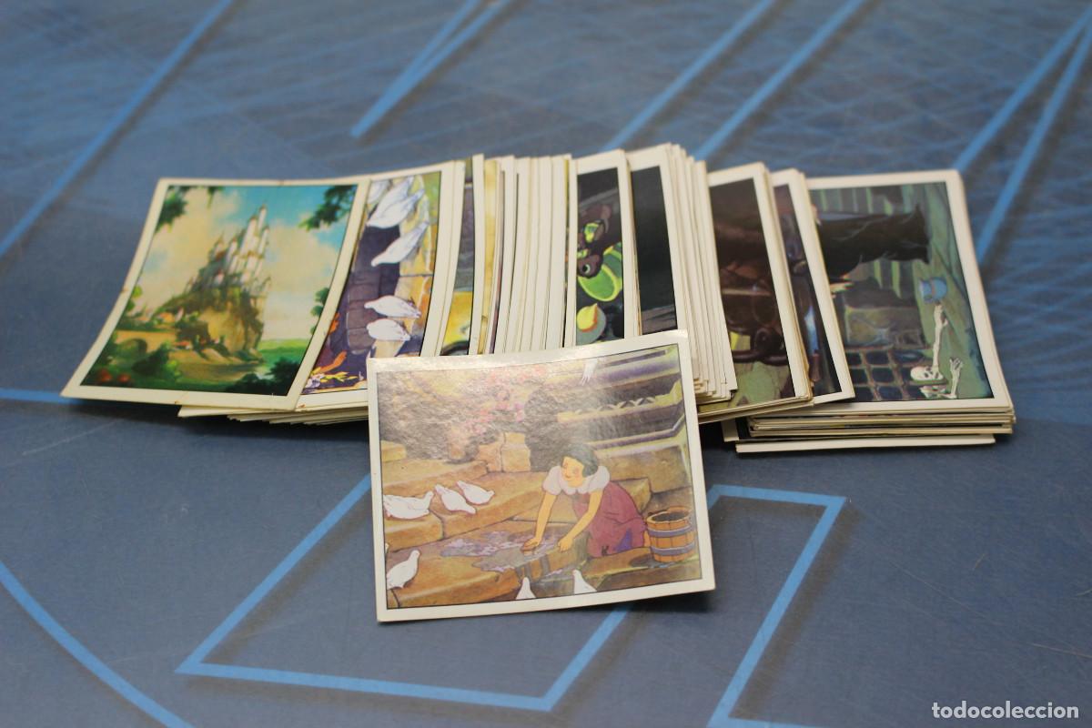 Coleccionismo Cromos antiguos: Cromos Blancanieves y los Siete Enanitos, Panini. Disney.