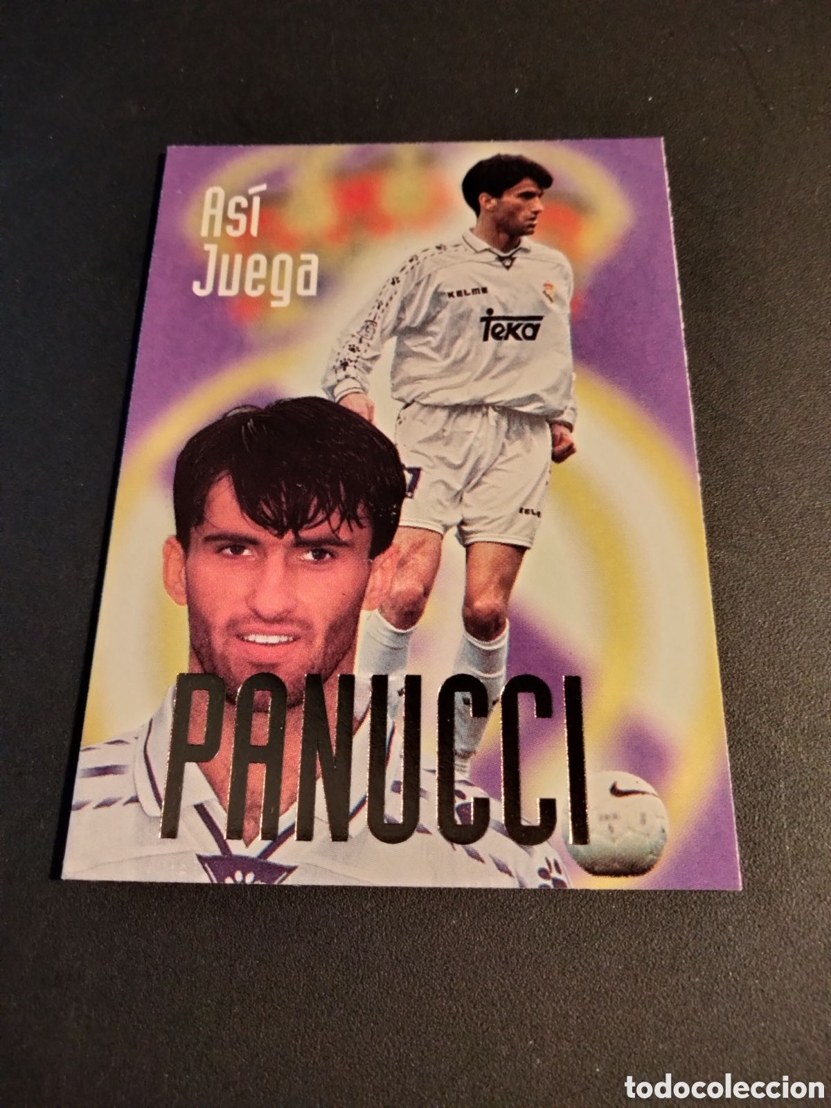 Coleccionismo Cromos antiguos: PANUCCI # 54 ASI JUEGA REAL MADRID COLECCI&Oacute;N 1996/97 PANINI
