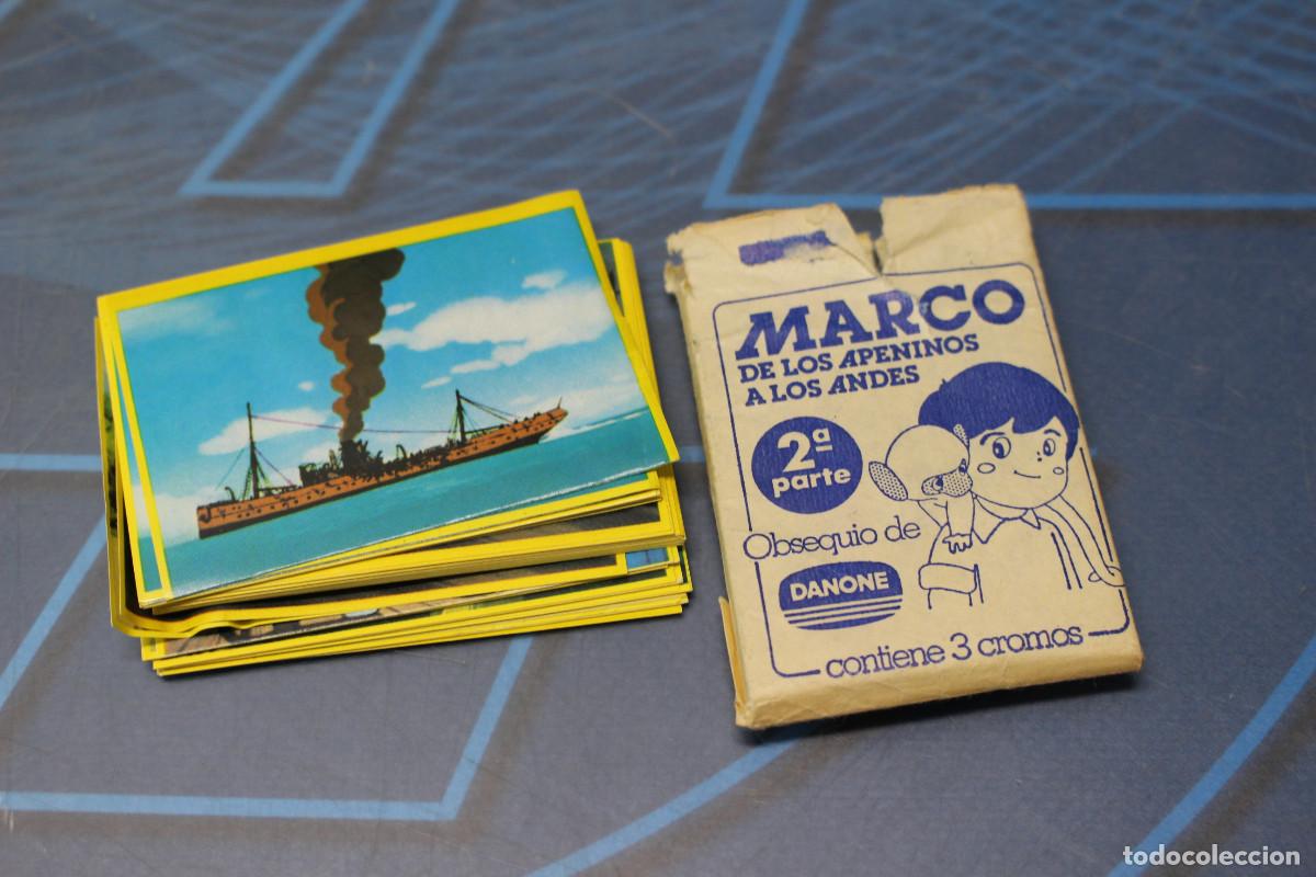 Coleccionismo Cromos antiguos: Cromos Marco, de los Apeninos a los Andes. Danone. 2&ordf; Parte. 70 cromos del n&ordm; 1 al 20