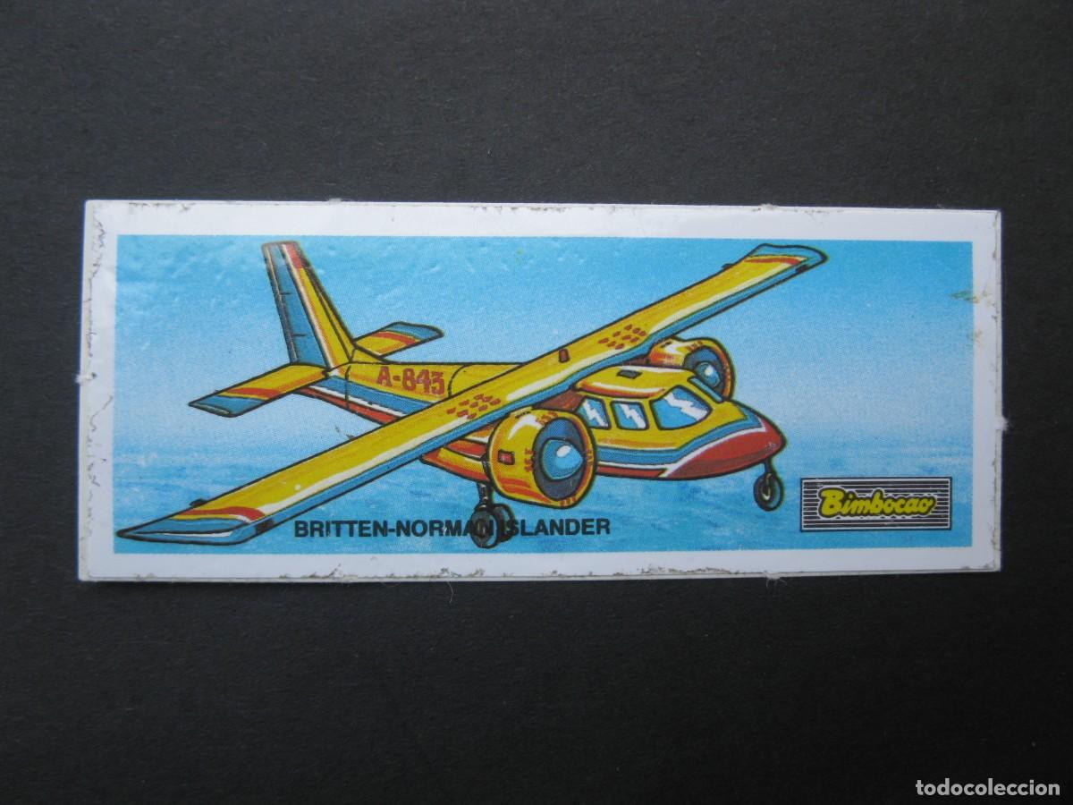 Coleccionismo Cromos antiguos: CROMO - AVIONES - N&ordm; 22 - BRITTEN-NORMAL ISLANDER - BIMBOCAO - BIMBO - NUNCA PEGADO.