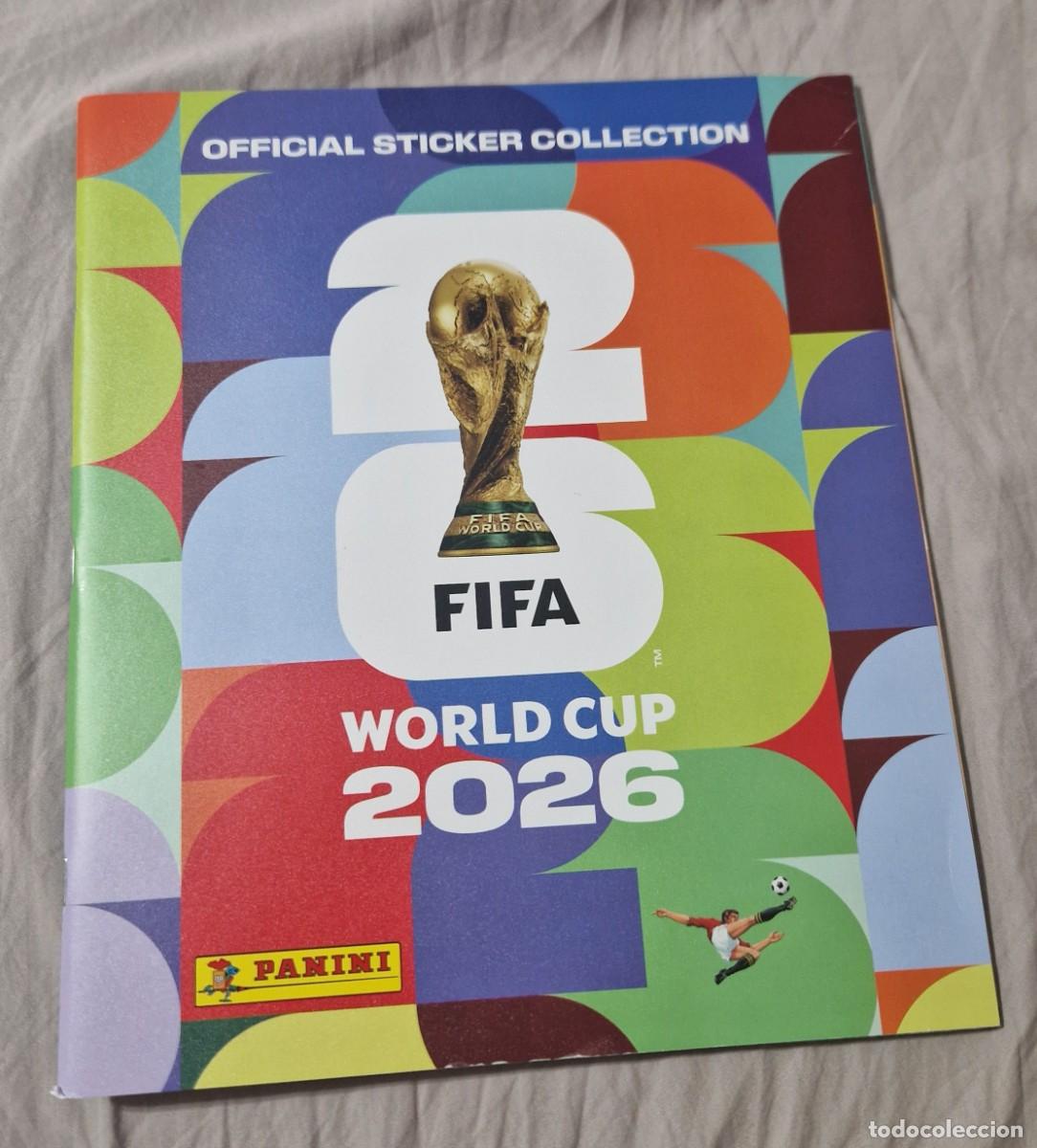 Coleccionismo Cromos antiguos: ALBUM VACIO MUNDIAL 2026 PANINI CROMO EXCLUSIVO