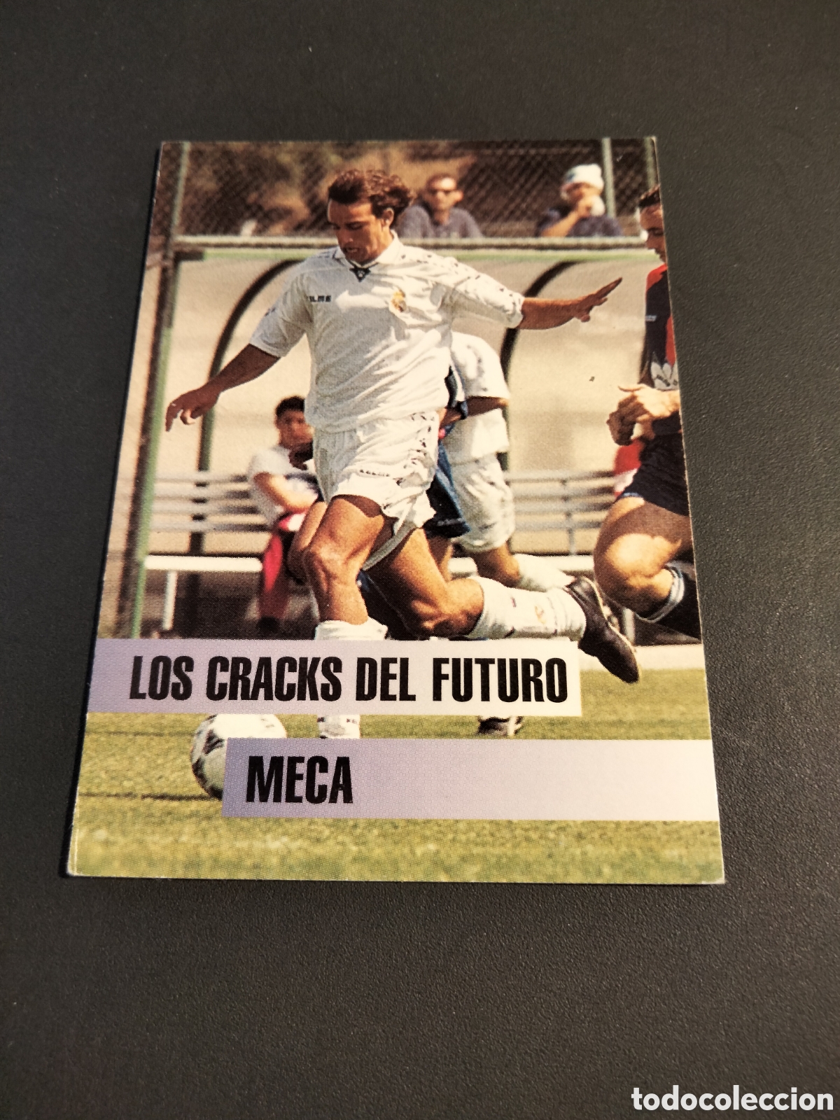 Coleccionismo Cromos antiguos: MECA # 123 REAL MADRID COLECCI&Oacute;N 1996/97 LOS CRACKS DEL FUTURO PANINI