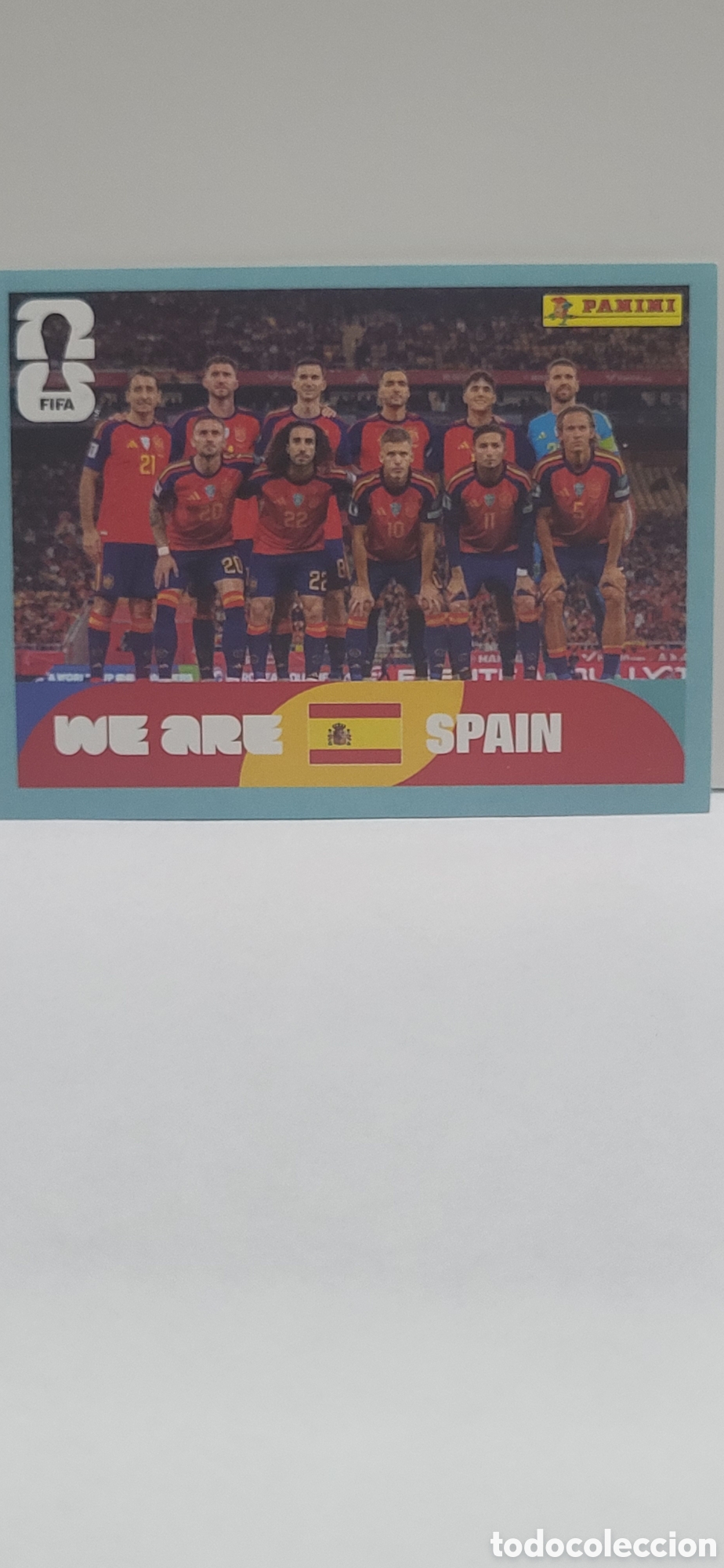 Sammeln alte Sammelbilder: EQUIPO ESPA&Ntilde;A N&ordm; 13 FIFA WORLD CUP 2026 PANINI MUNDIAL FIFA WORLD CUP