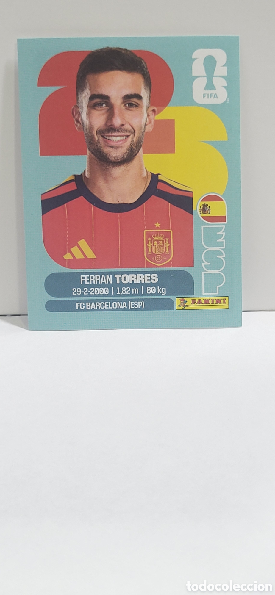 Coleccionismo Cromos antiguos: TORRES ESPA&Ntilde;A N&ordm; 18 FIFA WORLD CUP 2026 PANINI MUNDIAL FIFA WORLD CUP